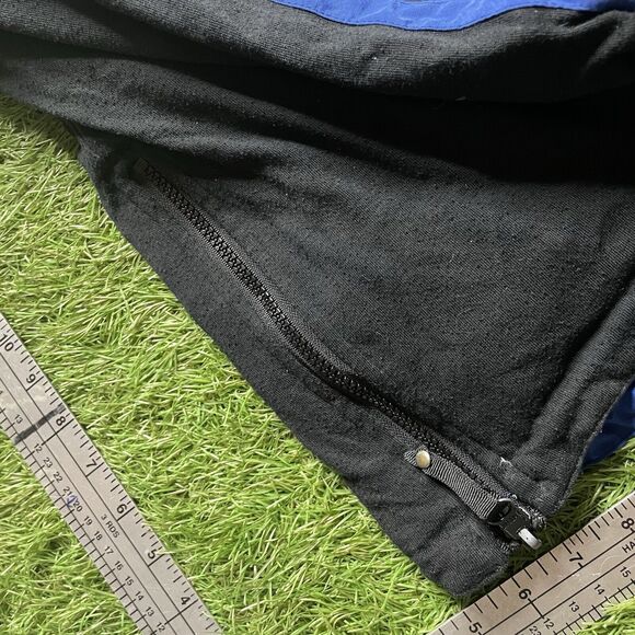 VTG NCAA Kansas Jayhawks Reversible Jacket Mens XL Starter Pullover 90s Vintage - Picture 15 of 16